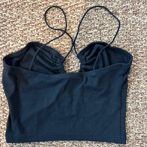 Stylish Black Halter Top - Picture 2 of 2